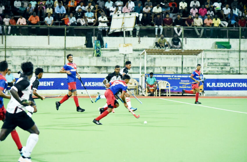  அகில இந்திய ஆக்கி: மும்பையை வீழ்த்திய கோவில்பட்டி எஸ்.டி.ஏ.டி எக்ஸலன்ஸ் அணி