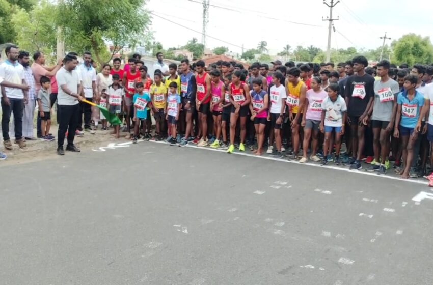 கோவில்பட்டியில் போதை பொருள் தடுப்பு விழிப்புணர்வு மாரத்தான் போட்டி;கோவையைச் சேர்ந்தவர் முதலிடம்