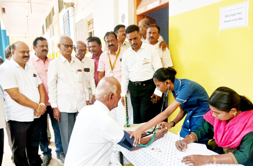 கோவில்பட்டியில் இலவச பொது மருத்துவ முகாம்