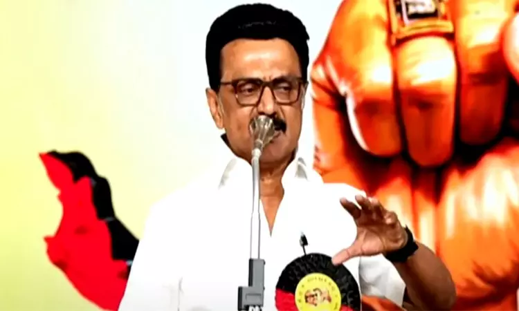  டெல்லி படையெடுப்புக்கு ஒருபோதும் தமிழ்நாடு வீழாது; திமுக பொதுக்குழு கூட்டத்தில் மு.க.ஸ்டாலின் பேச்சு