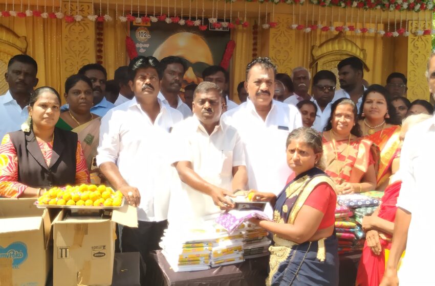  கோவில்பட்டியில் கருணாநிதி 102 வது பிறந்த நாள் விழா