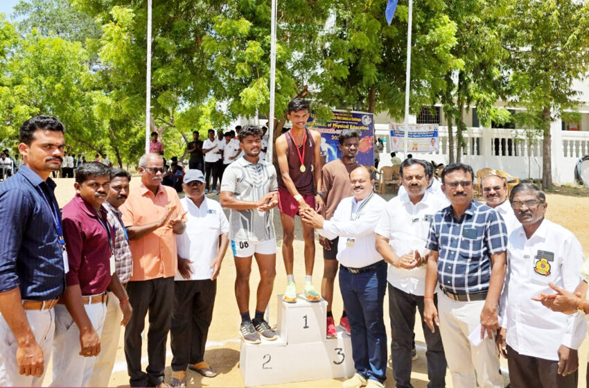  கோவில்பட்டி கல்லூரியில் தடகள விளையாட்டு போட்டிகள்                                                                                                                                     