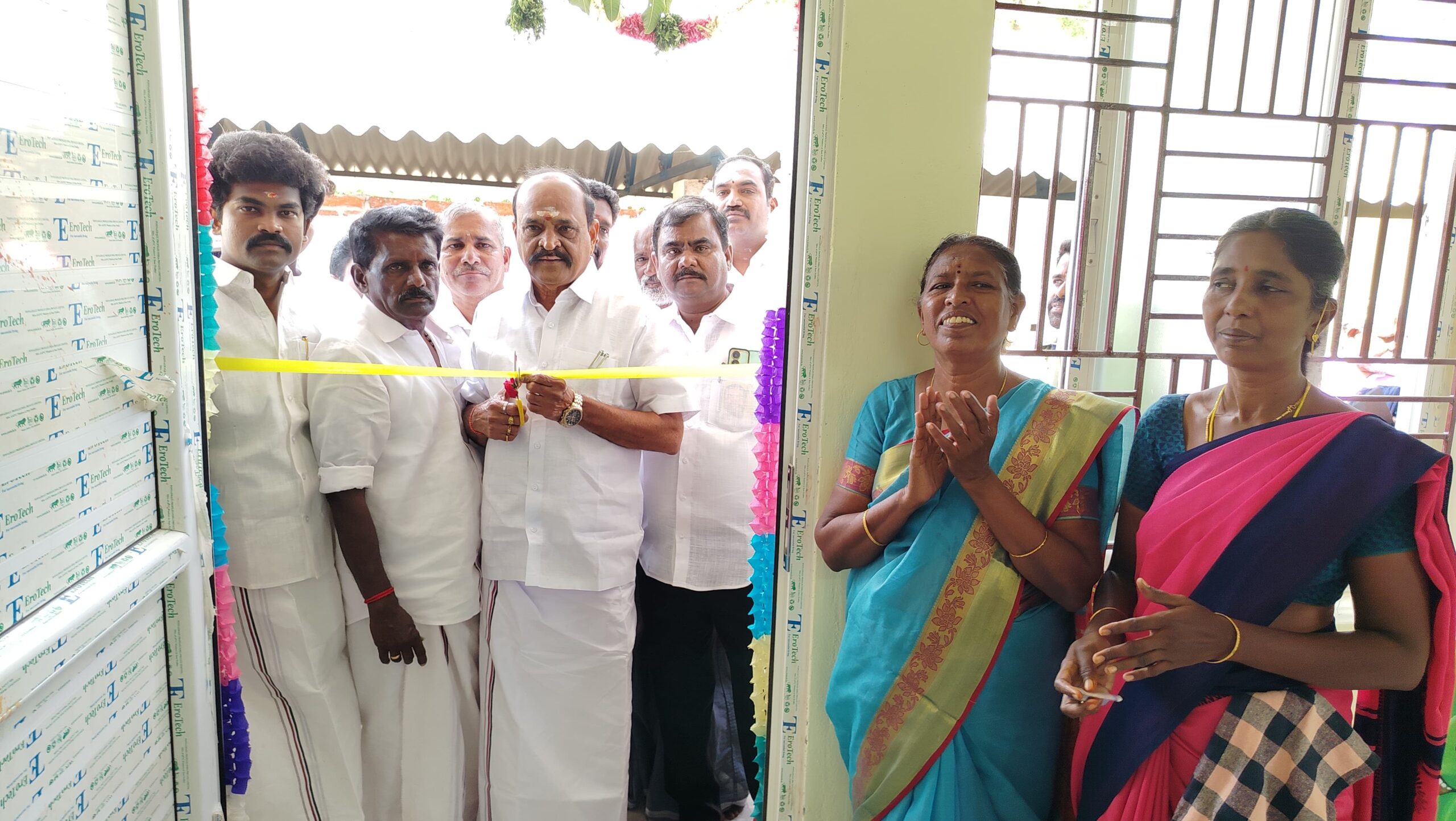  கிழவிபட்டி கிராமத்தில் அங்கன்வாடி மையம் திறப்பு