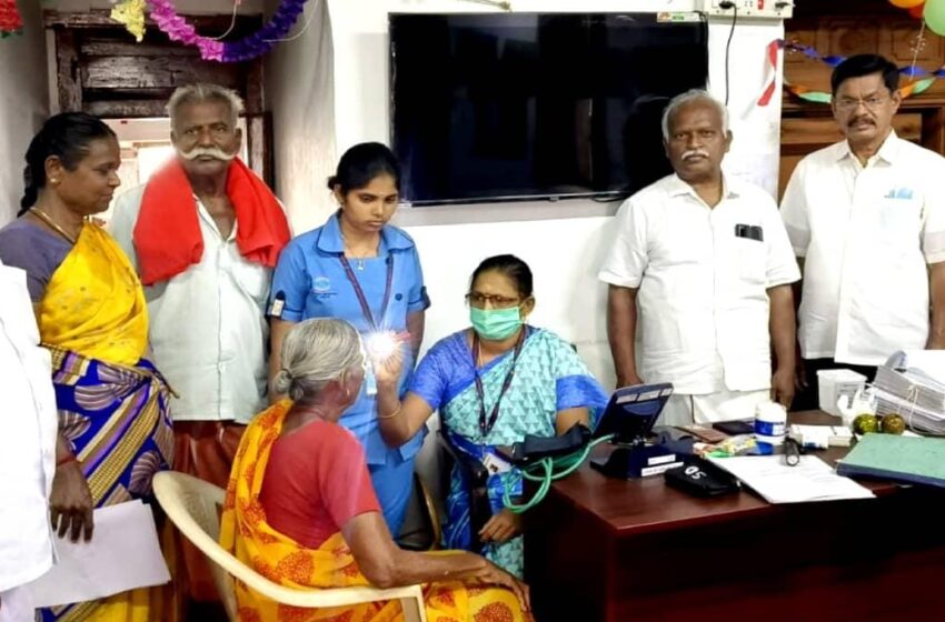  கோவில்பட்டியில் இலவச கண் பரிசோதனை முகாம்