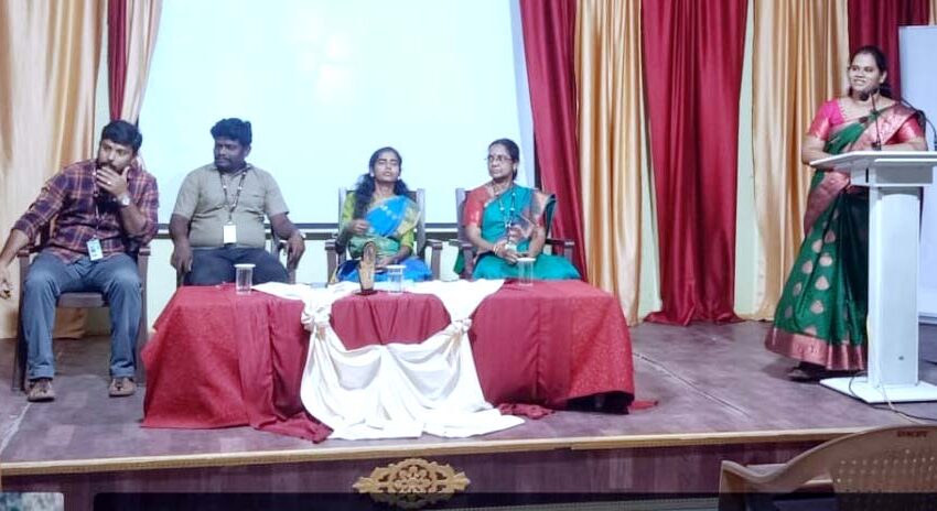  கோவில்பட்டி கல்லூரியில் ஆங்கில இலக்கிய சங்கம் தொடக்க விழா