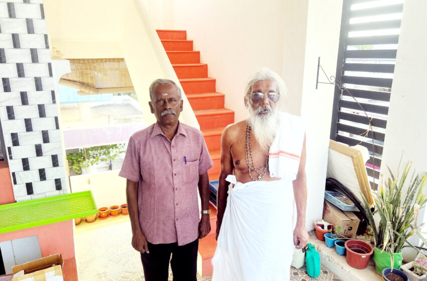  கோவில்பட்டி: “மைக்ரோகிரின்” வளர்ப்பு ஆர்வலருக்கு பாலபிரஜாபதி அடிகளார் பாராட்டு
