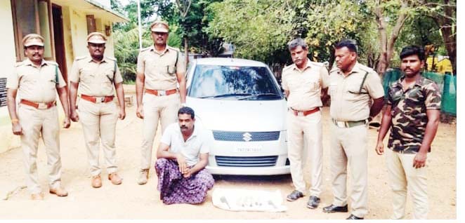  கோவில்பட்டி அருகே மான் வேட்டையாடியவர் கைது