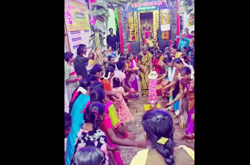  கோவில்பட்டி காளியம்மன் கோவில் ஆடிப்பொங்கல் திருவிழா தொடங்கியது