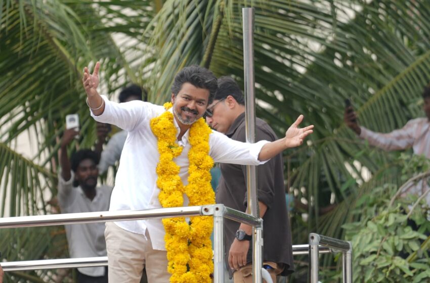  நான் தனி ஆள் கிடையாது., பெண்கள் -இளைஞர் படையின் சகோதரன்;  நாகை பிரசாரத்தில் விஜய் பேச்சு