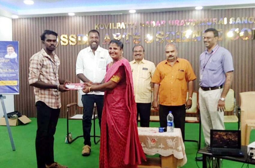  கோவில்பட்டி எஸ்.எஸ்.டி.எம். கல்லூரியில் தமிழ்புதல்வன் மற்றும் புதுமைப்பெண் திட்டம்  தொடக்கம்                                   