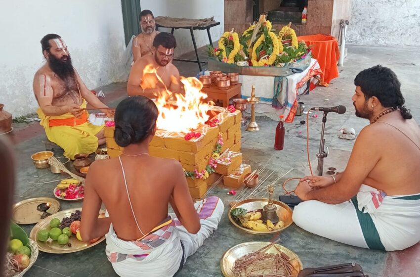  கோவில்பட்டி சுந்தரராஜபெருமாள் கோவிலில் வருஷாபிஷேக விழா
