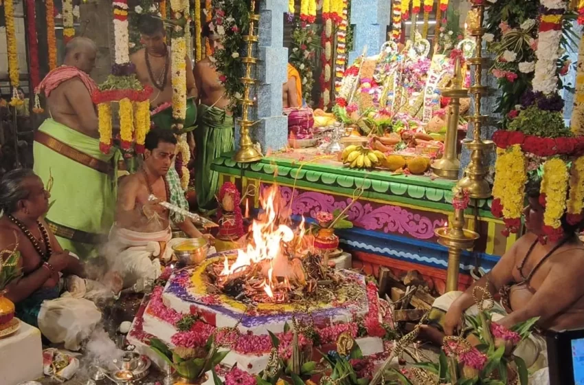  திருச்செந்தூர் கோவிலில் கந்த சஷ்டி திருவிழா; யாகசாலை பூஜையுடன் தொடக்கம்
