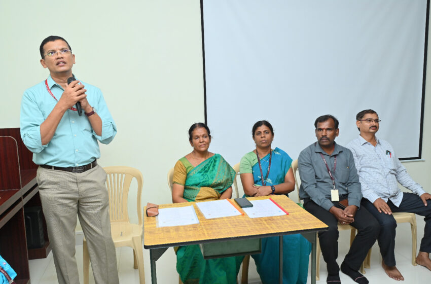  கல்லூரி பேராசிரியர்களுக்கு கற்றல் மேலாண்மை செயல்முறை பயிற்சி