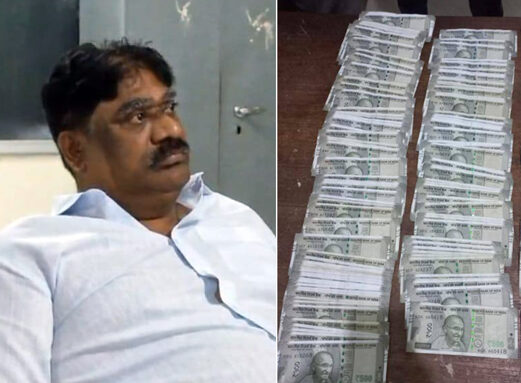  லஞ்சம் வாங்கியதாக  போலீஸ் இன்ஸ்பெக்டர் கைது