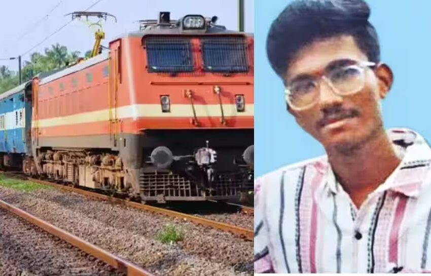  ரெயில் மீது ஏறி ரீல்ஸ் எடுத்தபோது மின்சாரம் தாக்கி  கல்லூரி மாணவர் பலி; 2 பேர் காயம்  
