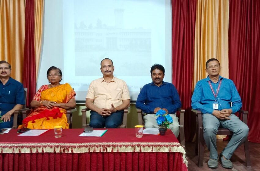  கோவில்பட்டி கல்லூரியில் பேராசிரியர்கள், முதுகலை மற்றும்  ஆராய்ச்சி மாணவர்களுக்கான ஆசிரியர் திறன் மேம்பாட்டு பயிற்சி