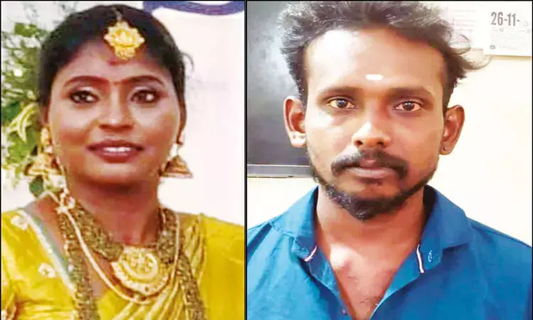  ஆசிரியை கொலை வழக்கில் சரண் அடைந்தவர், சிறையில் தற்கொலை முயற்சி