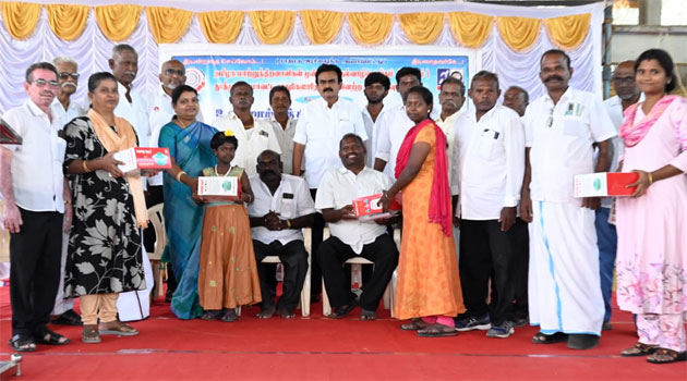  தூத்துக்குடியில் மாற்றுத் திறனாளிகள் தின விழாவில் அமைச்சர் கீதாஜீவன் பங்கேற்பு