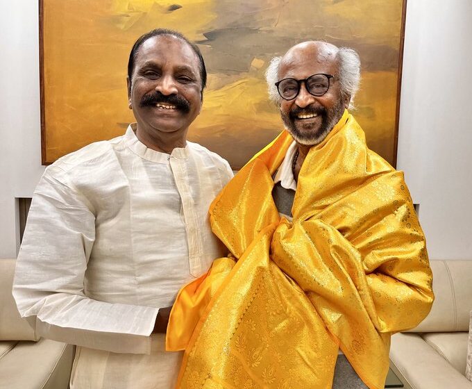  தமிழ்நாட்டின் நிகழ்கால அரசியல் குறித்து நானும் ரஜினியும் விவாதித்தோம்; வைரமுத்து