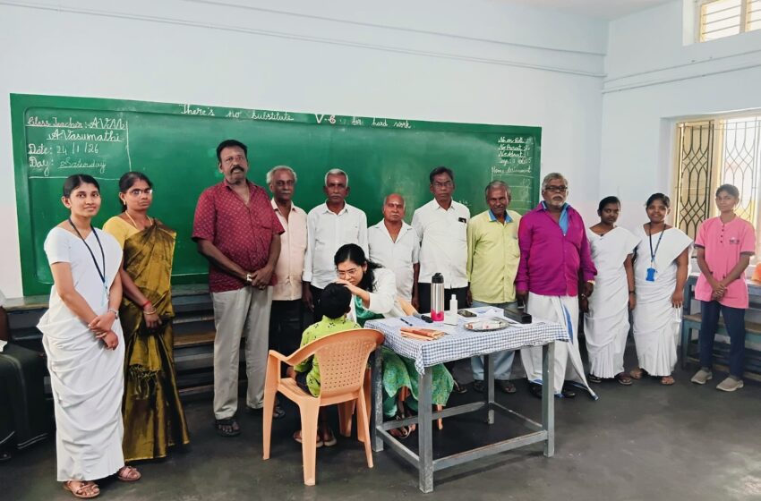  கோவில்பட்டி முகாமில் இலவச கண்புரை அறுவை சிகிச்சைக்கு 16 பேர் தேர்வு