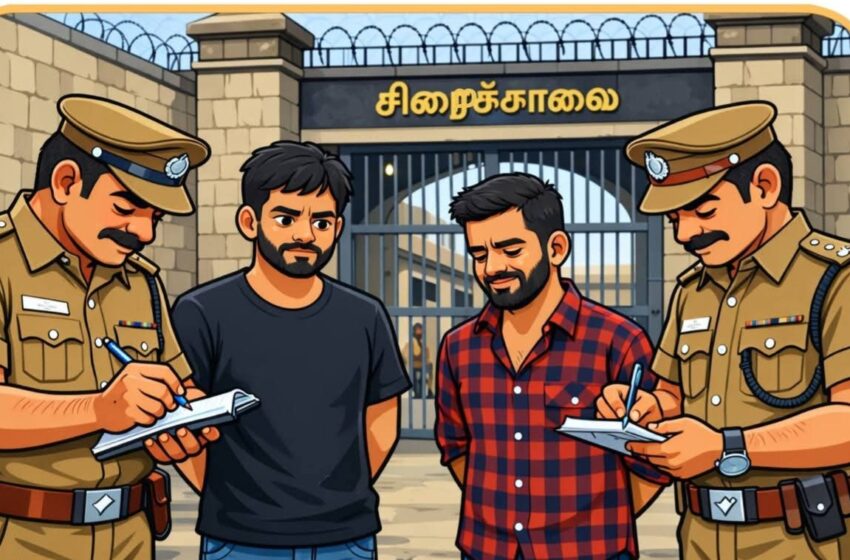  கஞ்சா வழக்குகளில் சம்பந்தப்பட்ட 2 பேர் தடுப்பு காவல் சட்டத்தில் கைது