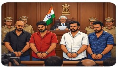  வழிப்பறி வழக்கில் 4 பேருக்கு 3 ஆண்டுகள் சிறை தண்டனை