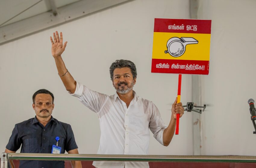  `இது விசில் புரட்சி தேர்தலாக இருக்க வேண்டும்’- நெல்லை பிரசாரத்தில் விஜய் பேச்சு