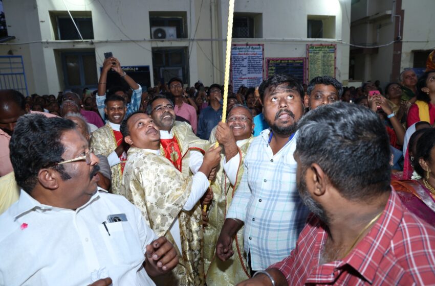  கோவில்பட்டி புனித சூசையப்பர் ஆலய திருவிழா கொடியேற்றம் 