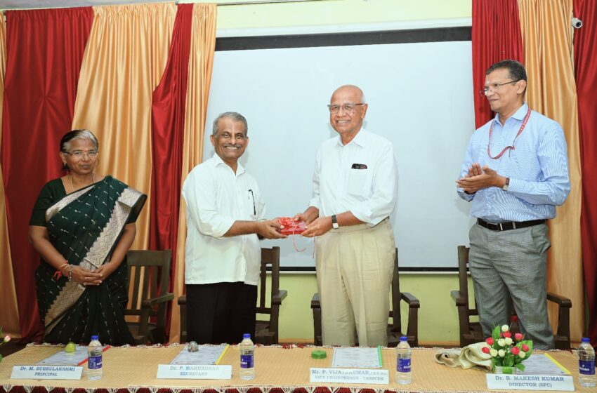  கோவில்பட்டி கல்லூரியில் ‘பாடத்திட்ட மேம்பாடு,  மதிப்பீட்டு முறைகள்’ பயிற்சி வகுப்பு 