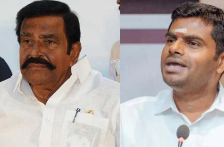  மூன்று ஊழல் வழக்குகள் உள்ள கே.என்.நேருவுக்கு வாக்களிக்க திருச்சி மக்களே தயாராக இல்லை; அண்ணாமலை