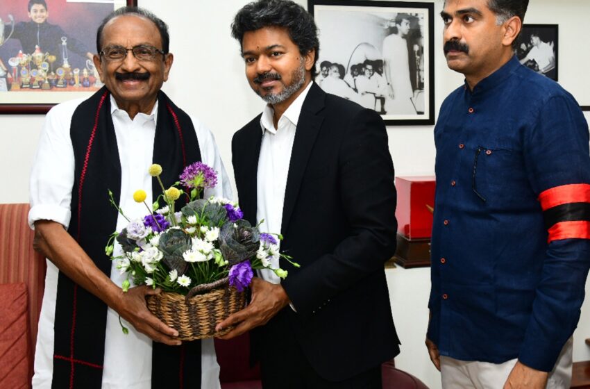  வைகோ, அன்புமணியை சந்தித்த முதல்-அமைச்சர் விஜய்