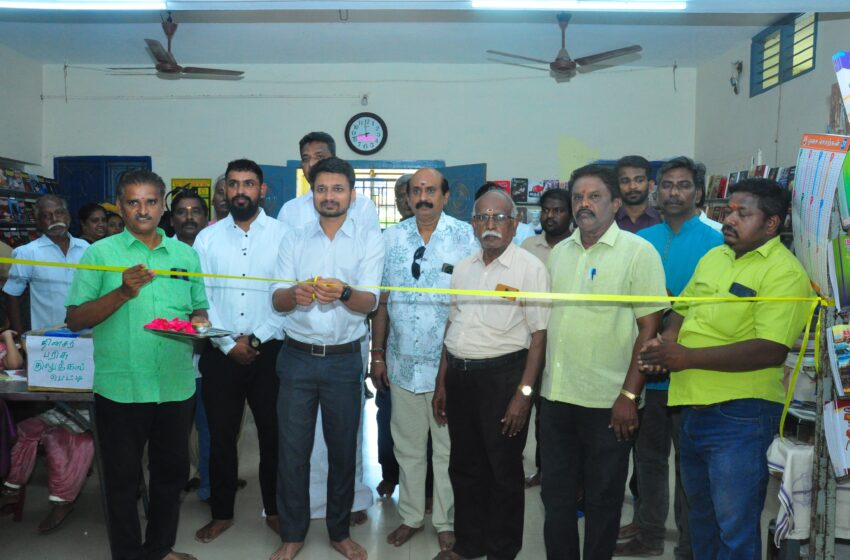  கோவில்பட்டியில் புத்தக திருவிழா; 10ஆயிரம்  தலைப்புகளில்  புத்தகங்கள் குவிப்பு