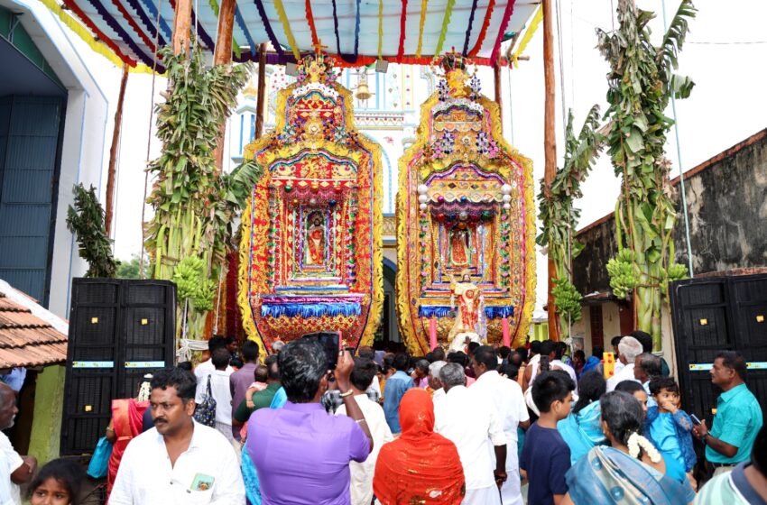  வெங்கடாசலபுரம் புனித பரலோக அன்னை ஆலய விண்ணேற்பு பெருவிழா தேர்ப்பவனி