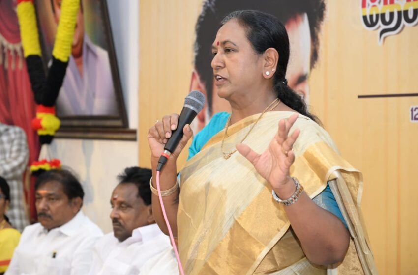  விஜய் எனக்கு துணை முதலமைச்சர் பதவி கொடுத்திருப்பார்; பிரேமலதா பரபரப்பு பேச்சு