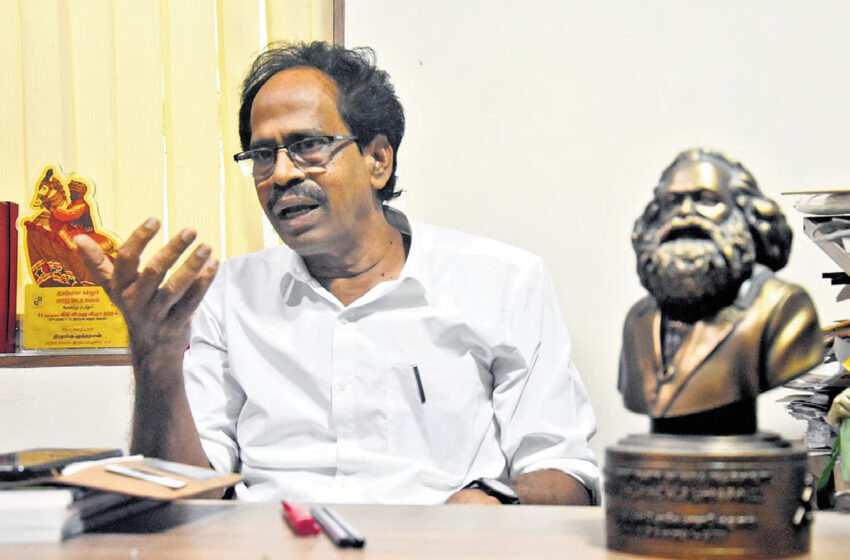  அரசு விழாக்களில் தமிழ்த்தாய் வாழ்த்து முதலிடம் பெறுவதை தமிழக அரசு உறுதி செய்ய வேண்டும்; இந்திய கம்யூனிஸ்ட் வலியுறுத்தல்  