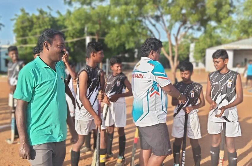  பள்ளி மாணவர் ஆக்கி போட்டி; கோவில்பட்டி, தூத்துக்குடி அணிகள் வெற்றி