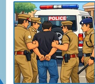  பெண்ணியிடம் 3½ பவுன் நகை பறிப்பு: வாலிபர்  கைது