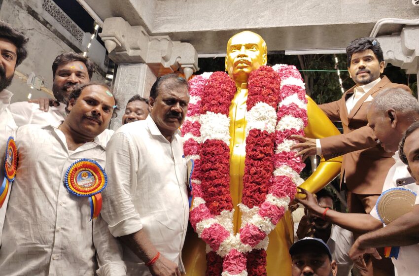  கோவில்பட்டியில் காமராஜர் முழு உருவ வெண்கல சிலை; நடிகர் லெஜெண்ட் சரவணன் திறந்து வைத்தார்
