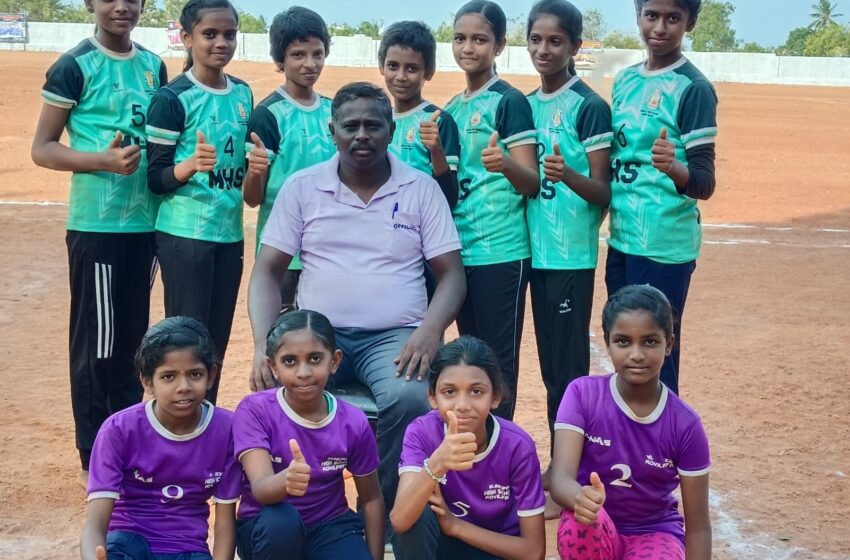  கோவில்பட்டி நகராட்சி பள்ளி மாணவிகள்,கபடி போட்டியில் சாதனை 