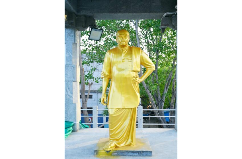  கோவில்பட்டியில் புதுப்பொலிவுடன் காமராஜர் வெண்கல சிலை 15ம் தேதி திறப்பு