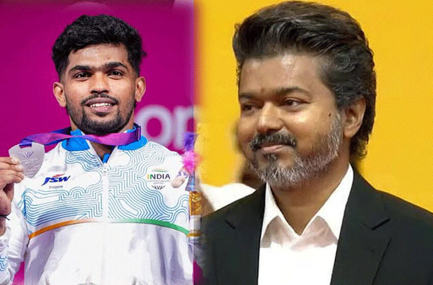  காமன்வெல்த் பளுதூக்குதலில் வெள்ளி வென்ற கோவில்பட்டி வீரர் ராஜா முத்துப்பாண்டி; முதல் அமைச்சர் விஜய் ரூ,30 லட்சம் பரிசு அறிவிப்பு