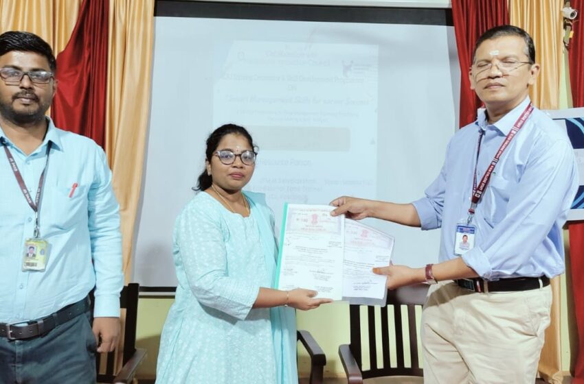  மாணவர்களுக்கு தொழிற்பயிற்சி மற்றும் வளாக நேர்காணல்: கோவில்பட்டி ஜி வி என் கல்லூரி- கைரா டெக்னாலஜிஸ் நிறுவனம் இடையே புரிந்துணர்வு ஒப்பந்தம்
