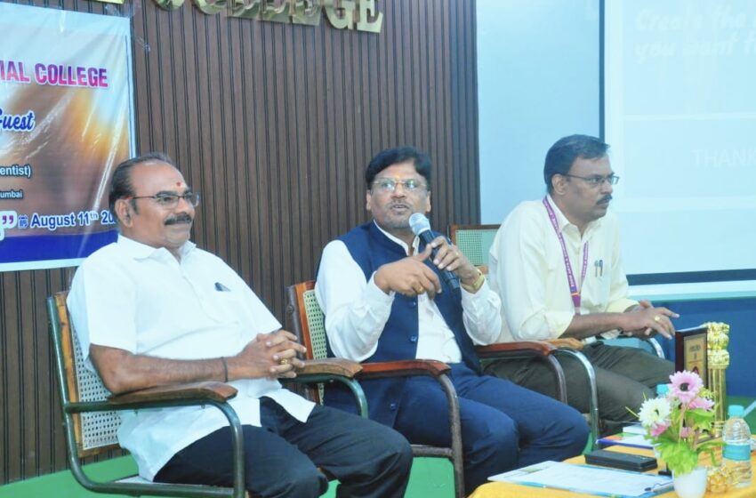  கோவில்பட்டியில் இளம் தொழில் முனைவோருக்கான வழிகாட்டுதல்   கருத்தரங்கு                                 