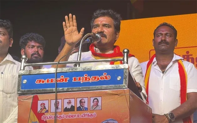  தூத்துக்குடியில் திமுகவினர் வசூல் வேட்டை : அமைச்சர் நிர்மல்குமார்  குற்றச்சாட்டு 