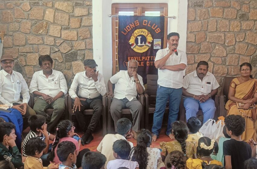  கோவில்பட்டியில் சிறுவர், சிறுமிகளுக்கான பாறை ஓவியம் பயிற்சி வகுப்பு 