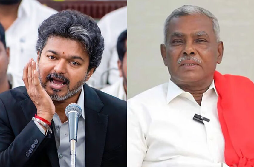  உருவ கேலி செய்யும் விதமாக முதல்-அமைச்சர் விஜய்  செய்தது பொறுப்பற்ற செயல்; பெ.சண்முகம் கருத்து