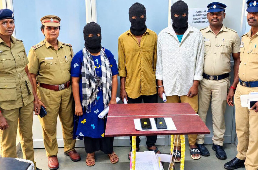 வீடு புகுந்து 14 பவுன் நகைகள் திருட்டு: பெண் உள்பட 3 பேர் கைது
