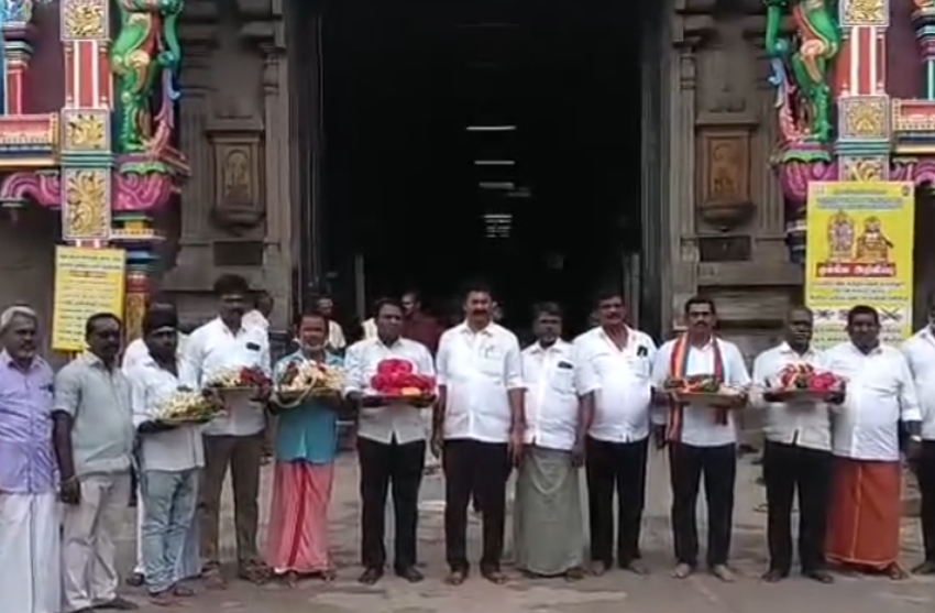  டாக்டர் அன்புமணி ராமதாஸ் பிறந்தநாள் : கோவில்பட்டி கோவிலில் சிறப்பு பூஜை