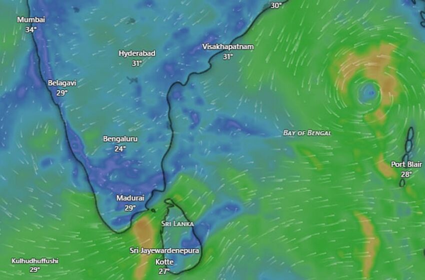  வங்கக்கடலில் நகராமல் ஒரே இடத்தில் நீடிக்கும் தாழ்வு மண்டலம்